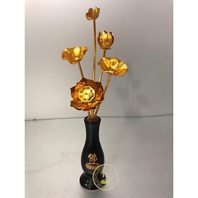 Mua Hoa sen đồng cả lọ chữ Phật KH76611
