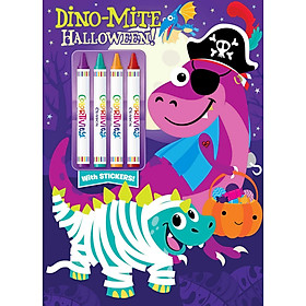 Sách ngoại văn: Dino-Mite Halloween - Simon and Schuster