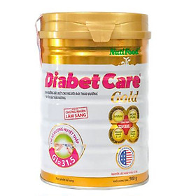 Hình ảnh Sữa bột Nutifood DiabetCare Gold 900g – DD cho người bị tiểu đường