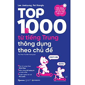 Sách Top 1000 Từ Tiếng Trung Thông Dụng Theo Chủ Đề