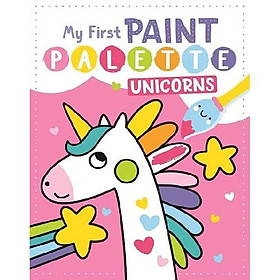 Magic Paint Pallette Activity Book - Unicorn