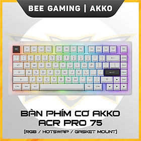 Mua Bàn phím cơ  AKKO ACR PRO 75 (RGB / Hotswap / AKKO CS Crystal / Gasket Mount) - hàng chính hãng