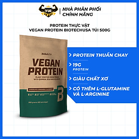 Hình ảnh Protein Thực Vật – Vegan Protein BiotechUSA Túi 500g