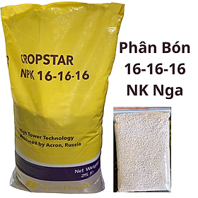 Mua 1Kg Phân Bón NPK 16-16-16 Nhập Khẩu Nga Cao Cấp - Cho Cây Xanh và Các Loại Rau Màu  Cây Ăn Quả