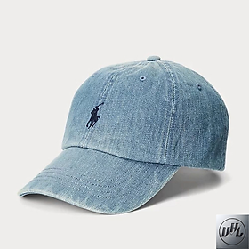 Nón kết, mũ lưỡi trai Po.lo phối vải jeans form chuẩn siêu đẹp (Ảnh thật)