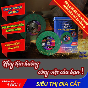 Đá Cắt Cao Cấp KingTom 107x1.2x16mm - Hộp 100 Viên