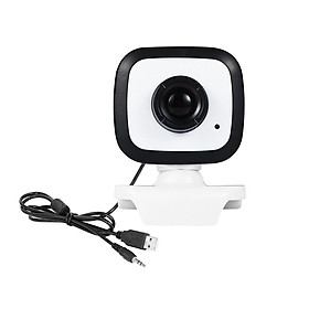 HD Webcam 480P 5MP PC 30fps HD Web USB Camera High-Definition Cam Video Call with Microphone USB Plug & Play for Laptop