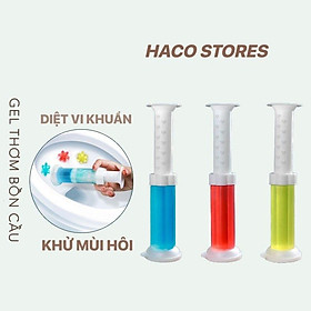Mua Gel thơm khử trùng bồn cầu - gel khử mùi bồn cầu dạng thạch hình bông hoa với 6 mùi hương tùy chọn