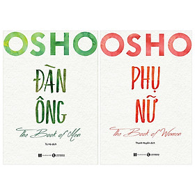 Download sách Combo 2 Cuốn: Osho Đàn Ông + Osho Phụ Nữ