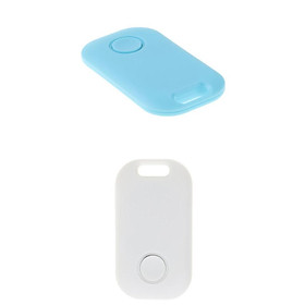 2Pcs Bluetooth 4.0 Smart Mini Tag GPS Tracker Locator Alarm Keychain Finder