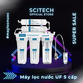 Mua Máy lọc nước UF 5 cấp lọc by Scitech (Không dùng điện  không nước thải) - Hàng chính hãng