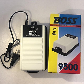 Máy Sủi Oxy BOSS 9500 Dùng 2 Vòi Siêu Êm (Hàng Công Ty)