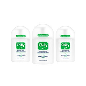 Combo 3 chai Dung dịch vệ sinh phụ nữ Chilly Gel - Se se lạnh