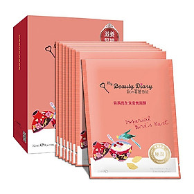 Hộp 8 Miếng My Beauty Diary - Mặt nạ nuôi dưỡng da tinh chất tổ yến hoàng gia - Hàng Nội Địa Đài Loan