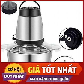  Máy Xay Thịt Đa Năng Cối Inox 304 Công Suất Cực Mạnh