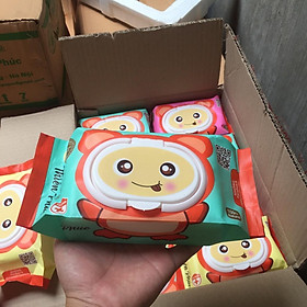 Mua 1 Thùng Khăn ướt Baby THIEN PHUC HÌNH GẤU 15 gói