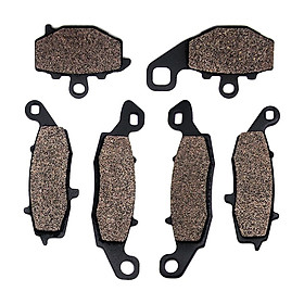 Motorcycle Front And Rear Brake Pads for  KLE 650 2007-2013