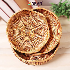 Mua Rổ Đựng Trái Cây  Đồ Khô Chất Liệu Mây Tre Đan Thủ Công  Giỏ Đựng Đồ Decor Nhà Ăn  Phòng Khách