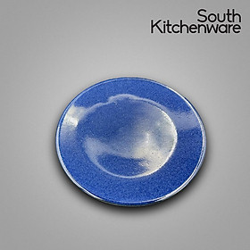 Dĩa sứ tráng men Cường Phát dáng tròn phong cách Châu Âu , dĩa ăn soup/mì ý sang trọng 21x3cm