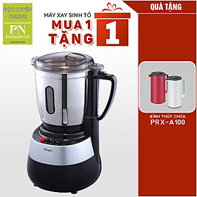 MUA 1 TẶNG 1 Máy xay sinh tố dành cho kinh doanh PoongNyun SMKANB-4000 (4.0L) TẶNG 1 BÌNH THỦY CHỨA THỦY TINH TIGER PRX-A100 - Hàng chính hãng