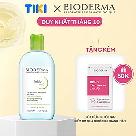 Nước tẩy trang Công Nghệ Micella Bioderma Sebium H2O