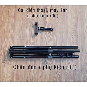 Đèn Livestream size 26 30 36 45 cm và chân 2m1 Hỗ Trợ Chụp Ảnh Make up Trang Điểm nhiều Chế Độ Sáng