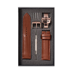 Dây đeo đồng hồ Tissot - Dây Đeo Đồng Hồ Da Bò Italy Màu Vàng Bò Thay Thế Dành Cho Tissot Size 19/20/21/22mm - Chất Liệu Da Cá Sấu Cao Cấp Tương Thích Tất Cả Các Phiên Bản Đồng Hồ Tissot - Bảo Hành 12 Tháng