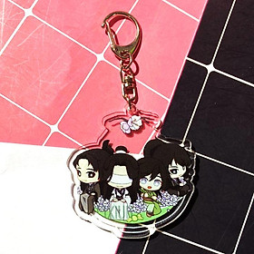 Móc khóa Ma đạo tổ sư Mặc Hương Đồng Khứu skin mica trong acrylic chibi anime cute