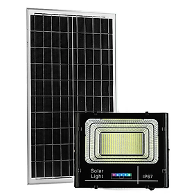 Chiếu sáng mạnh mẽ với đèn năng lượng mặt trời 300W-500W