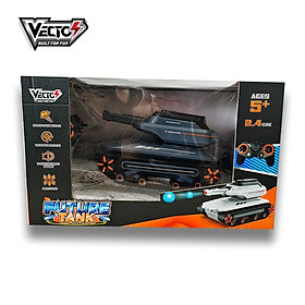 Đồ Chơi Xe Tank Tương Lai Điều Khiển Từ Xa (Đen) VECTO VT6615A/BK