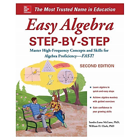 Ảnh bìa Easy Algebra Step-By-Step, Second Edition