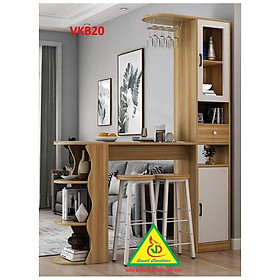 Mua Quầy bar mini kết hợp tủ rượu VKB20 ( không kèm ghế) - Nội thất lắp ráp Viendong Adv
