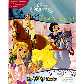 [Download Sách] Disney Princess Great Adventures My Busy Book