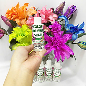 Mua Thuốc Nước Nhuộm Hoa Lily  (chai đậm đặc 100ml pha 1L nước màu hoàn chỉnh) công nghệ Israel nhuộm hoa lily cánh mỏng mà không bị cháy lá hoa