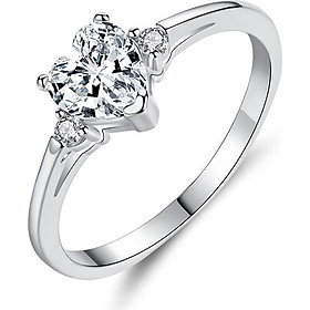 Nhẫn bạc nữ Romantic Lover