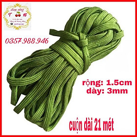 Mua 21 mét Dây Dù Xanh Cột Võng  Cột hàng Loại To Dày  Bảng Đẹp