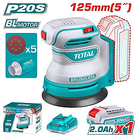 Mua MÁY CHÀ NHÁM TRÒN KHÔNG CHỔI THAN DÙNG PIN 20V TOTAL TROSLI20021 - HÀNG CHÍNH HÃNG