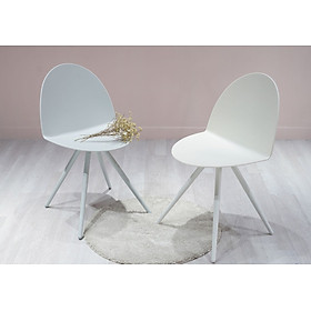 Ghế ăn cao cấp  -S5 màu trắngchair ghế trang điểm đơn giản sang trọng tiêu chuẩn Châu Âu – Italy ở HCM