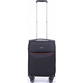 Vali Kéo Vải Du Lịch SAKOS ELITE 4.5 - Size XS (18inch)/ Xách Tay (Cabin) - Khóa TSA - Chống Thấm, Trượt Nước - Đen