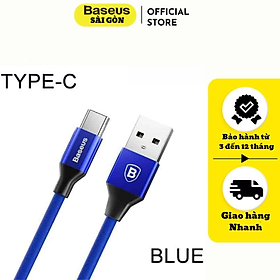 Cáp sạc nhanh, siêu bền Baseus Type C Yiven Series (3A, Quick charge)- Hàng chính hãng