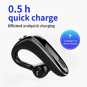 Bluetooth Wireless Earphone Stereo Handsfree Call Business Headset With Mic Earbud Earphone