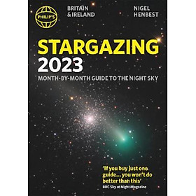 Sách - Philip's Stargazing 2023 Month-by-Month Guide to the Night Sky Britain & by Nigel Henbest (UK edition, paperback)