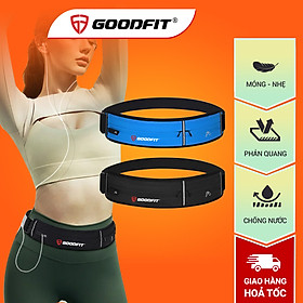 Túi đeo chạy bộ, đai chạy bộ chống nước, phản quang GoodFit GF119RB túi đeo hông chạy bộ đựng điện thoại