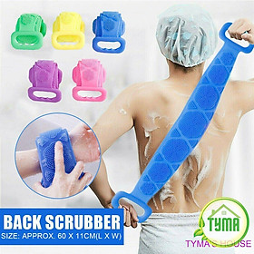Mua Dây Tắm Chà Lưng Silicon 2 Mặt Tẩy Tế Bào Chết  hết mụn lưng GD_DChaLung