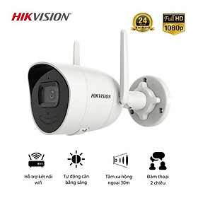 Camera IP WIFI DS-2CD2021G1-IW Hikvision Ngoài Trời 2MP - Hàng chính hãng
