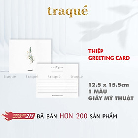 Thiệp chúc mừng gửi kèm phần quà tặng