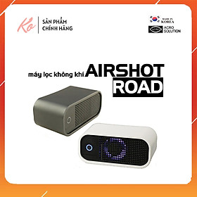 Máy lọc không khí ô tô Airshot Road | Sản phẩm chính hãng Hàn Quốc | Sử dụng công nghệ đèn LED UV khử trùng mạnh mẽ
