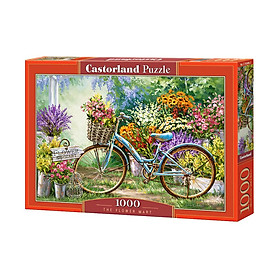 Xếp hình puzzle The Flower Mart 1000 mảnh CASTORLAND C-103898