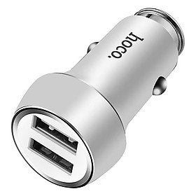 Tẩu, Cục Sạc Trên Xe Ô Tô Hoco Z7 + Tặng kèm 01 Cáp Sạc RC-0134M-Micro