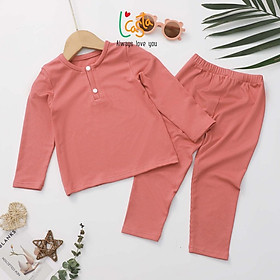 Bộ thu đông dài tay cho bé L'Casta B4